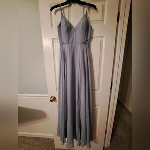 Azazie Zendaya Dusty Blue